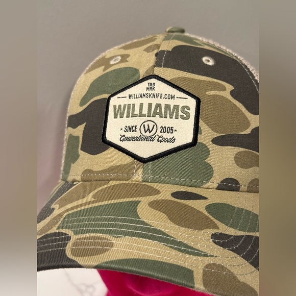 Camo and Tan Mesh Trucker Hat - Picture 2 of 5